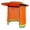 Orange, variant on Hard Hat Sun Shield Visor with Full Brim and Neck Gaiter Set, 360-Degree UV Shielding for Head and Neck, Lightweight Mesh Design Reduces Heat Stress, Ideal for Landscaping Farming, Orange, By Cosmug