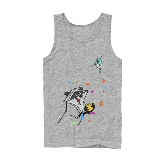 Men's Pocahontas Meeko & Flit Game  Tank Top Athletic Heather Small