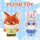 thumbnail image 2 of Lindo regalo de cumpleaños Crazy Zootopia Judy Nick Peluche Muñeca Zorro Muñeca Infantil, 2 of 7