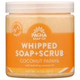 thumbnail image 2 of PACHA SOAP Coconut Papaya Whipped Soap Scrub, 8 OZ, 2 of 4