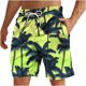 thumbnail image 1 of Pantalones Cortos Casuales de los Hombres Impresos Pantalones de Playa con Cordón de Bolsillo Deportivos, Poliéster Ligero para Primavera Verano Al Aire Libre Y Diario, 1 of 8
