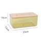 thumbnail image 2 of Soporte para caja de pañuelos transparente, minimalista y moderno, rectangular, 2 of 5