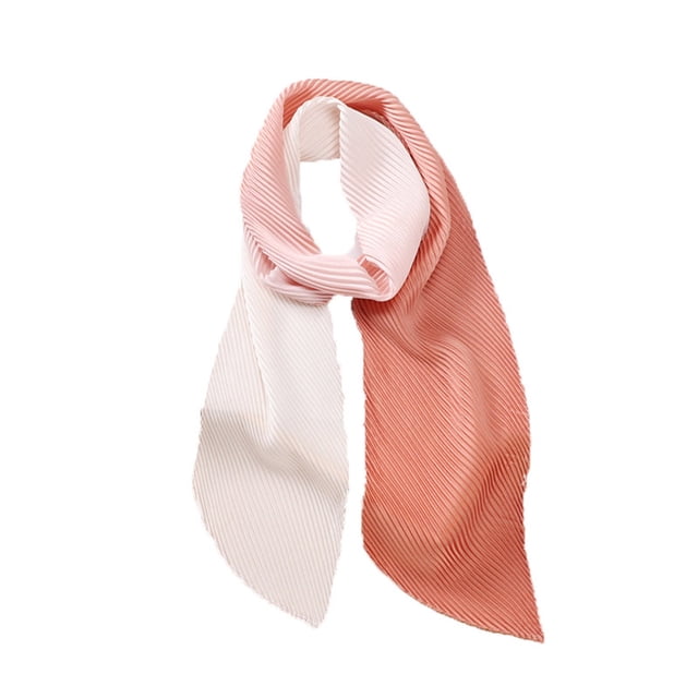 Bufandas Bufanda de mujer Bufanda de seda Literatura y pañuelo sólido Pañuelo decorativo para el cabello Bufanda de mujer