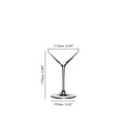 thumbnail image 4 of Juego de 2 vasos Martini Glass Riedel Extreme, transparentes, 260 ml, 4 of 6