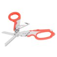 thumbnail image 3 of Pocket Scissors, Ruler Wrench Folding Scissors Wind Breaker Cutter Stainless Steel  For Outdoor Black,Black Orange,Blue,Orange,Green,Red, 3 of 8