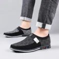 thumbnail image 3 of Men Casual Shoes&nbsp; Comfort Walking Shoes Fashion Luxury Leather for Male Business Work Office, 3 of 7