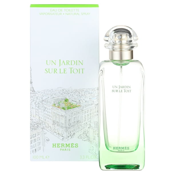 Hermes Un Jardin Sur Le Toit Eau de Toilette, Perfume for Women, 3.3 Oz