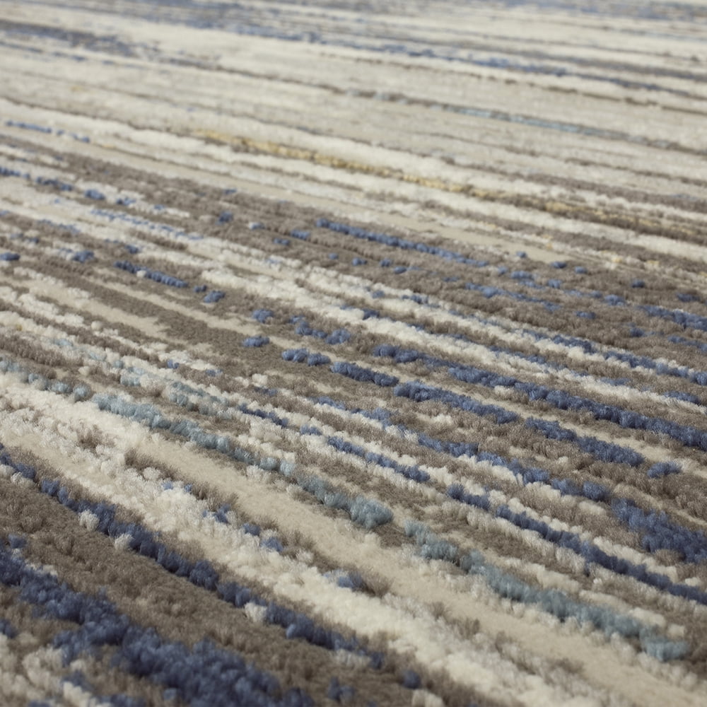 Mohawk Home Orpheus Indoor Woven Area Rug, Grey/Dark Blue, 2'11" x 5'