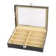 thumbnail image 4 of Caja organizadora de gafas de sol Titular de la joyería 8 compartimentos Durable Ahorro de espacio Anteojos Vitrina de gafas para armario Sala de, 4 of 9