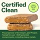 thumbnail image 5 of Organic Toddler Snacks Bars - Gluten-Free, No Added Sugar, 7+ Vegetables, Soft-Baked Crust, Bars Healthy Toddler Organic Snacks - School Safe and for Lunch Boxes, Strawberry & Rhubarb (30ct, 5 of 5