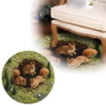 thumbnail image 2 of zhangmingg Modern Playful Animal Optical Carpet Area Rug for Living Room Bedroom, 2 of 8