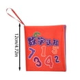 thumbnail image 3 of TIELUTT Interactive Soft Cloth Book for Early Learning and Sensory Development with Tearing Pages and Kids Rain Stick Craft Kid Beads Preschool Kids Sewing Set for Boys for School Sensory Bottles, 3 of 5
