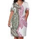 thumbnail image 3 of Chocolate Cocoa beans Loose Pocket Dress Women's summer dress women dress clothes women's luxury party, 3 of 7