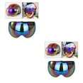 thumbnail image 1 of Scienceny Reemplazo de lente de visera abatible hacia arriba para cascos de motocicleta de 3 botones, marrón Type1 NO1, 1 of 1