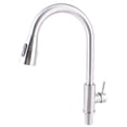 thumbnail image 1 of Modern Kitchen Sink Taps Pull Out Spray Single Lever Stainless Steel Tap Faucet, 1 of 5