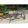 thumbnail image 2 of Bowery Hill Iron Patio Chaise Lounge, 2 of 3