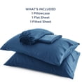 thumbnail image 5 of Juego de sábanas Bedsure Twin XL para dormitorio, ropa de cama refrescante, rayón y bambú, 5 of 5