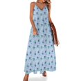 thumbnail image 1 of Tortucha Partout - Robe Sans Manches Bleue Douce pour Événements Spéciaux Robe de Soirée, 1 of 4