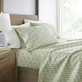 thumbnail image 6 of Delicate Blossoms Bed Sheets Set - Breathable and Ultra-Soft Floral Dream Eucalyptus for Twin Size Bedding by Comfort Canopy, 6 of 11
