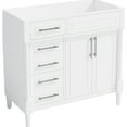 thumbnail image 4 of 36-inch Bathroom Vanity with Adjustable Shelf and Large Storage Space for Bathroom, 4 of 4