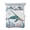 White, variant on Turtle Coastal Twin Size Down Alternative Comforter,Lightweight Comforter Quilt Bedding Set with Pillow Shams Summer Beach Ocean Shell Jellyfish Starfish Bed Comforter Duvet Insert 68"x86"