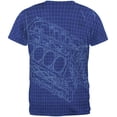 thumbnail image 2 of Mechanic Still Playing With Blocks Mens Soft T Shirt Heather Royal LG, 2 of 2