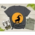 thumbnail image 4 of Cool Wild Goat Animal Horn Sunset Silhouette Capricorn T-Shirt Goat Lover Shirt Farm Animal Goat Gift Tshirt Farm Life Animal Lover Shirt, 4 of 8