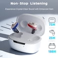 thumbnail image 6 of Ceretone Torch OTC Hearing Aids for Seniors, Rechargeable ITC In-The-Canal Pair with Noise Cancellation, 16-Channel, Intricon A16 Chip, Beige, 6 of 10