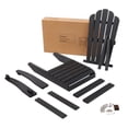 thumbnail image 6 of GONICHA Adirondack Chair,All-Weather Poly Lumber Fire Pit Chair for Patio Garden,Black, 6 of 6