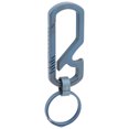 thumbnail image 1 of Clip Para Llaveros, Llaveros De Aleación De Titanio Diseño Profesional De Alta Resistencia Para Amigos Para Viajar A La Oficina Fyydes Azul, 1 of 8