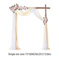 thumbnail image 2 of Sheer Backdrop Curtain,Wedding Arch Draping Fabric Curtainfor Wedding Wedding Arch Drapes Enhanced Features, 2 of 12