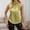 Yellow, variant on Womens Silk Satin Halter Tops Sleeveless Keyhole Mock Neck Tank Top (Black M)