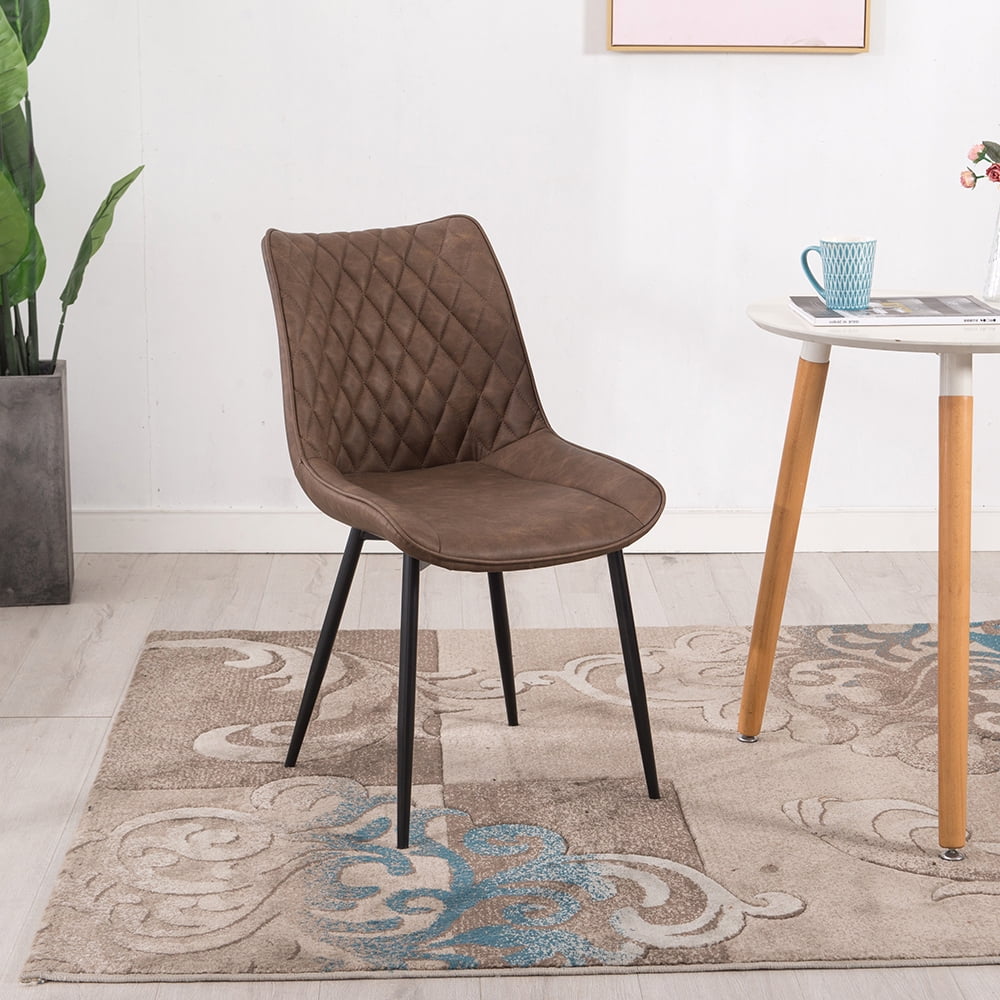 Dining Chairs for Kitchen, Mid Century Side Chairs Accent Arm Chairs