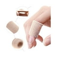 thumbnail image 4 of 5.9x1In Toe Tubes Sleeves,Cuttable Relief Fingers Pressure Pain,Toe Cushion Tubes,Gel Lining Finger Separator Tubing for Calluses,Feet, 4 of 6