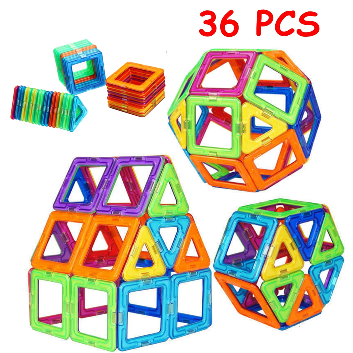 magnetic triangle square toys
