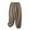 Khaki, variant on Jewelreauty Wide Leg Pants for Women Plus Size Casual Drawstring Cotton Linen Pockets Pants Trousers 2025
