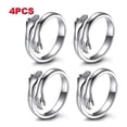 thumbnail image 1 of adjustablePlateadoAnillo Ajustable De Plata 925 Para Abrazar, 4 Piezas esquí esquí Gafas de esquí, 1 of 5