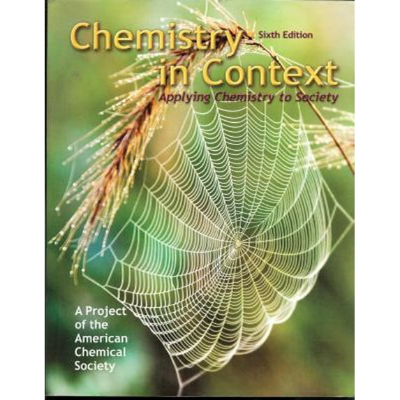Pre-Owned Chemistry in Context: Applying Chemistry to Society (Paperback) 0073048763 9780073048765