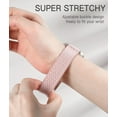 thumbnail image 4 of REQO 10 Pack for Fitbit Versa 3 Bands/Fitbit Versa 4 Band/Fitbit Sense Bands for Men Women, Adjustable Stretchy Solo Loop Elastic Nylon Sport Strap for SmartWatch Replacement, 4 of 9