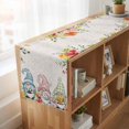 thumbnail image 6 of Table Runners 70 Inches Long Dress Scarves, Gnomes Easter Farmhouse Coffee/Dining/Kitchen Table Decor, Holiday Table Runner, Eucalyptus Spring Floral Eggs Leaves Rustic 13x70 Inch, 6 of 9