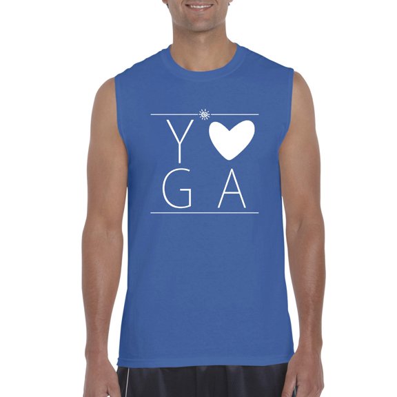 IWPF - Men's Graphic T-Shirt Sleeveless - Yoga
