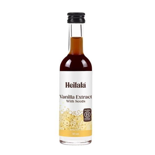Heilala Vanilla Extract with Seed 50ml, British Import (Pack of 2)