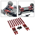thumbnail image 4 of 4 Amortiguadores de Aluminio de Repuesto Hugo para 1/12 Control Remoto RC Car Crawler Rojo, 4 of 7