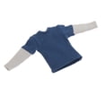 thumbnail image 4 of Camiseta de manga larga de moda 1/12, ropa de muñeca hecha a mano para figuras de masculinos de 6 pulgadas accesorio de vestir CUTICAT Camiseta de manga larga, 4 of 8