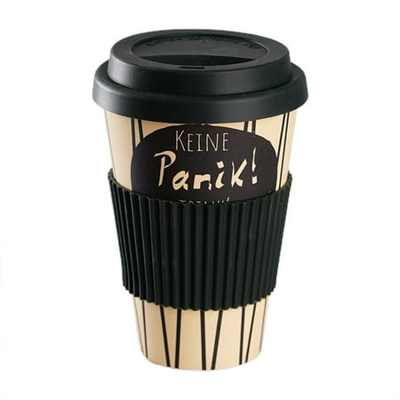 

BONYOUN 470ml Coffee Mug Decal Design Insulation Portable Bamboo Fiber Degradable Water Cup for Travel Coffee Mug