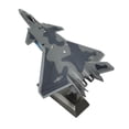 thumbnail image 3 of kusrkot 1/100 J20 Avion de Simulation d'Avion de Chasse en Alliage Moulé sous Pression, 3 of 9