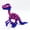 purple, variant on 3D Printing Multi-Color Gradient Velociraptor Jurassic Dinosaur Skeleton Model Large Size Skull Velociraptor Action Figure