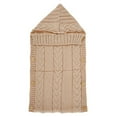 thumbnail image 1 of HLONK Born Unisex Cotton Knit Wrap Swaddle Baby Sleepsacks  Gray, 1 of 6