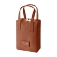 thumbnail image 1 of Viaje de maquillaje de maquillaje de maquillaje Organizador Papper Regalos de moda impermeable Bolsa cosmética Marrón, 1 of 8