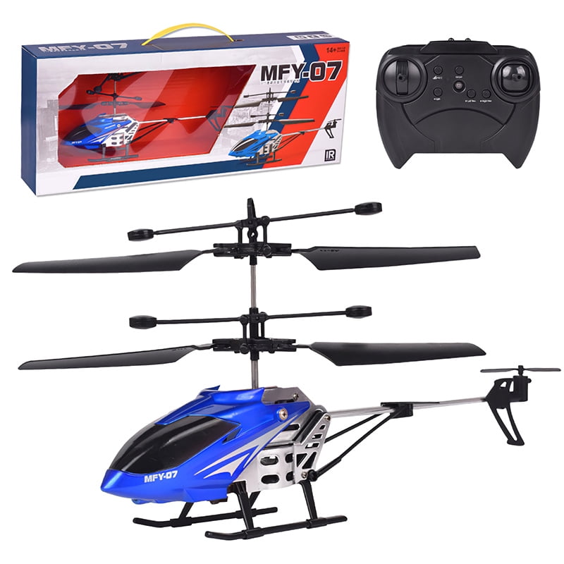 Remote Control RC Helicopter 3.5 Channel Alloy Copter Quadcopter Built